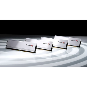 G.Skill 64GB DIMM 6400 (2x 32 GB) Dual-Kit (wei, F5-6400J3239G32GX2-RM5RW, Ripjaws M5 RGB, INTEL XMP)