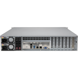 2HE Supermicro Gehäuse SuperChassis 2U CSE-826BAC12-R802LPB