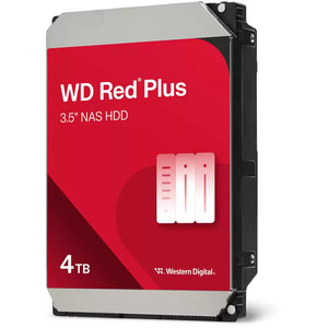 4TB WD WD40EFZZ Red Plus 5400RPM 128MB