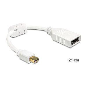 DELOCK Adapterkabel mini DP-St  DP-Bu white