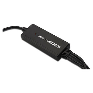 DIGITUS USB 2.0 Anschlusskabel 2.0 -4x RS232 Kabel 1.5m, sw