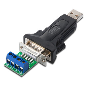 DIGITUS Adapter USB2.0 - Seriell RS485 St/St + 0.8m Kab.