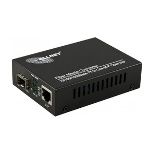Z ALLNET Medienkonverter 10/100/1000BASE-T auf 1000BASE-SX/-LX Single/-Multimode SFP Mini-GBIC Anschluss ALL-MC104G-SFP1