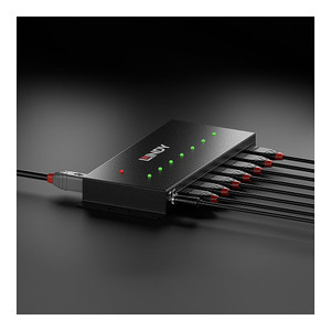 LINDY USB 3.1/3.0 Industrie Hub 7 Port