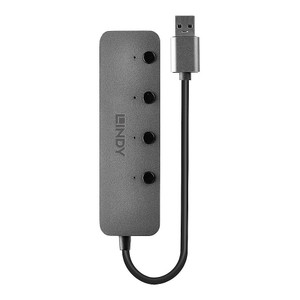 LINDY USB 3.0 Aktiv-Hub 4 Port