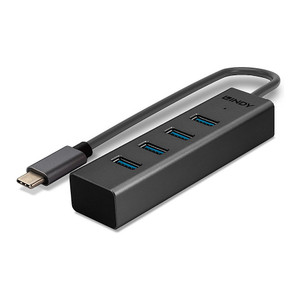 LINDY USB 3.2 Typ C Hub 4 Port