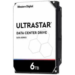 Ultrastar HUS726T6TALE6L4 7K6 6TB HDD SATA 6Gb/s 512E SE 7200rpm 24x7 35inch