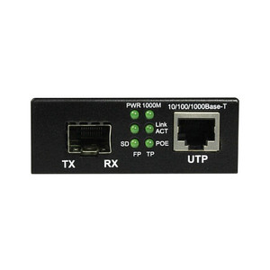 Z ALLNET Medienkonverter PoE (15,4W/30W) auf 1000BASE-SX/LX Single-/ Multimode SFP Mini-GBIC Anschluss ALL-MC202P-SFP1-PoE