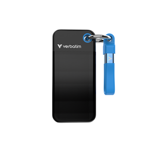 32433, Pocket SSD USB 3.2 Gen 2 128GB Black/Blue