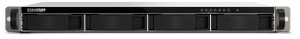 TS-432XeU-4G 1U 4-bay short-depth NAS, ARM 4C 1.7GHz, 4GB DDR4 RAM, 1 x 10GbE SFP+, 2 x 2.5GbE, 4 x USB 3.2 Gen1, 4 x 3.5/2.5 SA