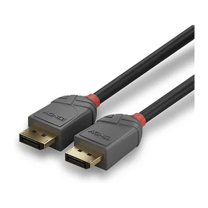 LINDY DisplayPort 1.4 Kabel Anthra Line 2m St/St A/B schwarz