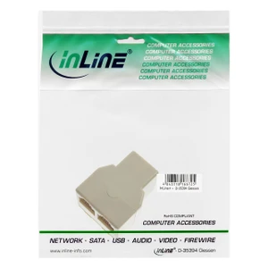 Intos Inline eSATA auf SATA Adapter eSATA Buchse an SATA Buchse