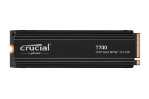CT1000T700SSD5, Crucial T700 1TB PCIe Gen5 NVMe M.2 SSD with heatsink CT1000T700SSD5, Crucial T700 1TB PCIe Gen5 NVMe M.2 SSD with heatsink