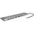 D LogiLink Dockingstation USB-C Eigang 11Port 3xUSB3,2 USB-C 2xHDMI VGA AUX RJ45 Silver