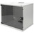 Wandschrank 19" 9HE Digitus, SOHO, unmontiert 460x540x400 mm, Glastür, Farbe Grau (RAL 7035)