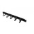 Kabelführungspanel 19" LogiLink black