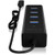 USB-C HUB 4Port ICY BOX passiv Black