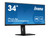 ProLite 34 inch - UltraWide Quad HD IPS LED Monitor - 3440x1440 - HAS [NEW DAMAGED BOX]
