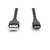 Digitus USB-A  USB-C 2.0 (ST-ST) 1m Ladekabel Silikon 60W Schwarz