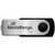 STICK 4GB MEDIARANGE MR907 B - Schwarz - Silber