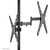 Stangenhalterung. vollbeweglich. (Ø28-50 mm) für 32-55" Bildschirme 25KG FL40-450BL14 Neomounts