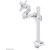 Tischhalterung für Flachbildschirme bis 30" (76 cm) 12KG FPMA-D935G Neomounts