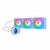 K Cooler Wasserkühlung Thermaltake TH360 V2 Ultra ARGB Sync All-In-One Liquid Cooler Hydrangea Blue (hellblau)
