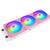 140mm Thermaltake CT140 EX Reverse ARGB Sync PC Cooling Fan Pink 3 Pack
