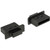 DELOCK Staubschutz fur Displayport Buchse mit Griff 10 Stuck schwarz