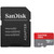 CARD SanDisk Ultra - Flash-Speicherkarte (microSDXC-an-SD-Adapter inbegriffen) - 128 GB