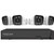 FOSCAM FNA108E-B4-2T Überwachungskameraset 4 Kameras mit Recorder Schwarz