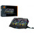 CONCEPTRONIC 2-Fan USB-A2.0 Laptop-Kühlpad 40Kg RGB 17" sw