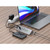 CONCEPTRONIC10-Port Hub USB-A3.0/-C Adap.-6xA3.0+m.Netz. gr