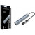 CONCEPTRONIC 7-Port Hub USB-A3.0/-C Adap.-7xA3.0 o.Netz. gr