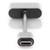 DIGITUS USB 3.1 Verteilerkabel Typ C-Klinke St/Bu/Bu 0.2m sw
