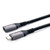Equip Kabel USB-C 3.2 - C Verl. St/Bu 1.00m 5A 4K/60Hz sw