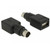 DELOCK Adapter PS/2 Stecker  USB Typ-A Buchse