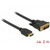 DELOCK HDMI zu DVI 24+1 Kabel bidirektional 2 m