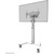 Neomounts FL50S-825WH1 mobiler Bodenständer für 37-75" Bildschirme - Weiß