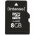 CARD 8GB Intenso MicroSDHC 21MB/s +Adapter