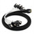 SATA 8x1 BROADCOM 1m Black