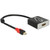DELOCK Adapterkabel mini DisplayPort 1.2 Stecker  HDMI 2.0 Buchse schwarz 4K 60Hz Aktiv