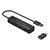 CONCEPTRONIC 4-Port Hub USB-A3.0/-C Adap.-4xA3.0 o.Netz. sw