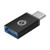 CONCEPTRONIC 4-Port Hub USB-A3.0/-C Adap.-4xA3.0 o.Netz. sw