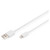 DIGITUS USB Kabel 2.0 A St. - Lightning St., MFI 2M weiß