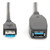DIGITUS USB 3.0 Aktives Verlängerungskabel 20m, sw