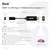 Club3D Adapter HDMI 2.0  USB-C 4K60Hz aktiv St/Bu