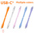 Club3D Lifestyle USB-C Kabel PD 240W.20Gbps 2m lila St/St