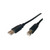 Kabel USB 2.0 A-B 3.0m schwarz