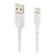 Belkin USB-C/USB-A Kabel ummantelt, 1m, weiß